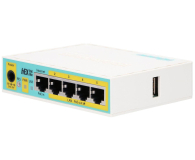 MIKROTIK hEX PoE lite RB750UP-R2 (1xWAN 4xLAN) 4xPoE RB750UPR2 Passive PoE - 710707 - zdjęcie 3